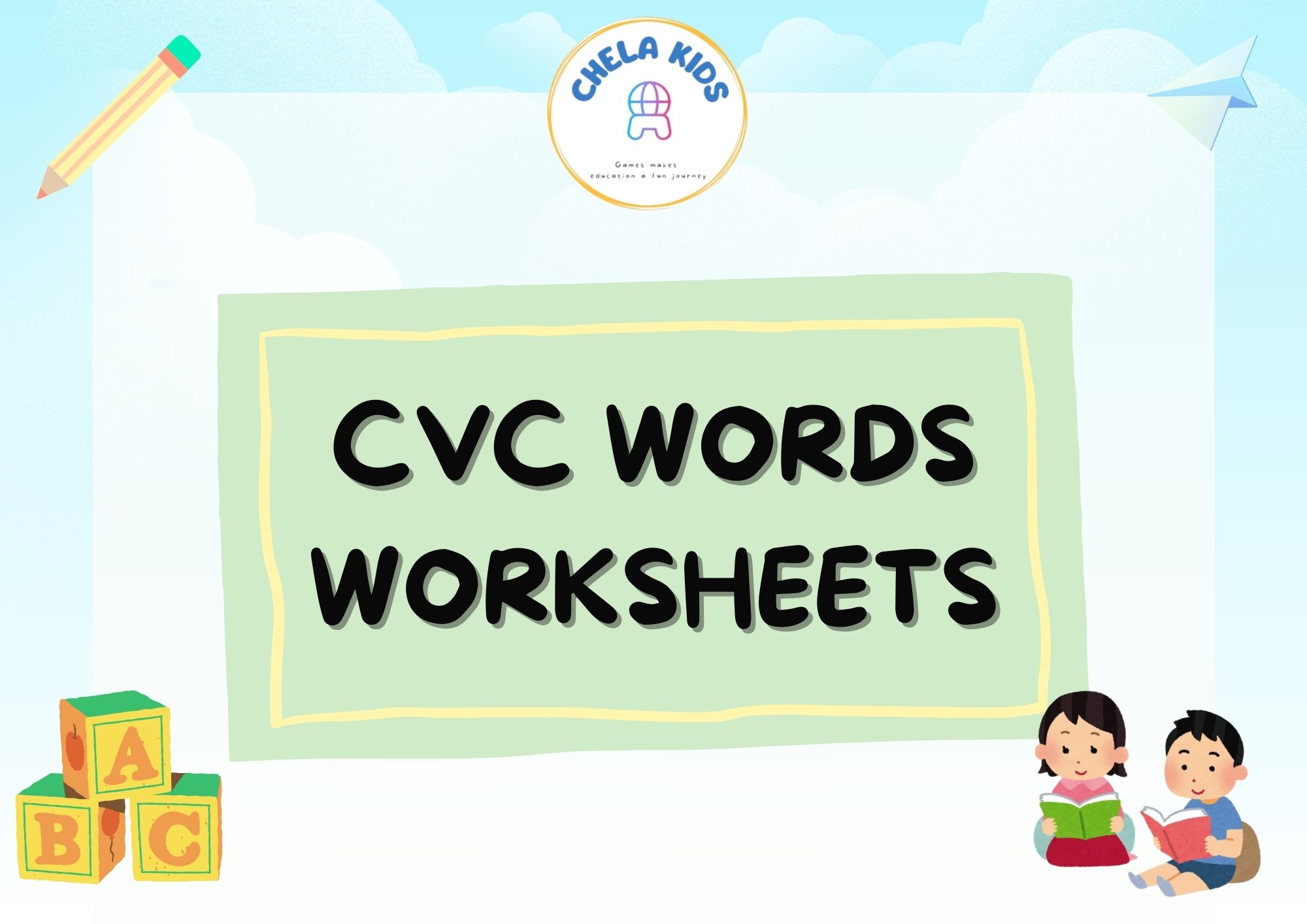 CVC Words Worksheet